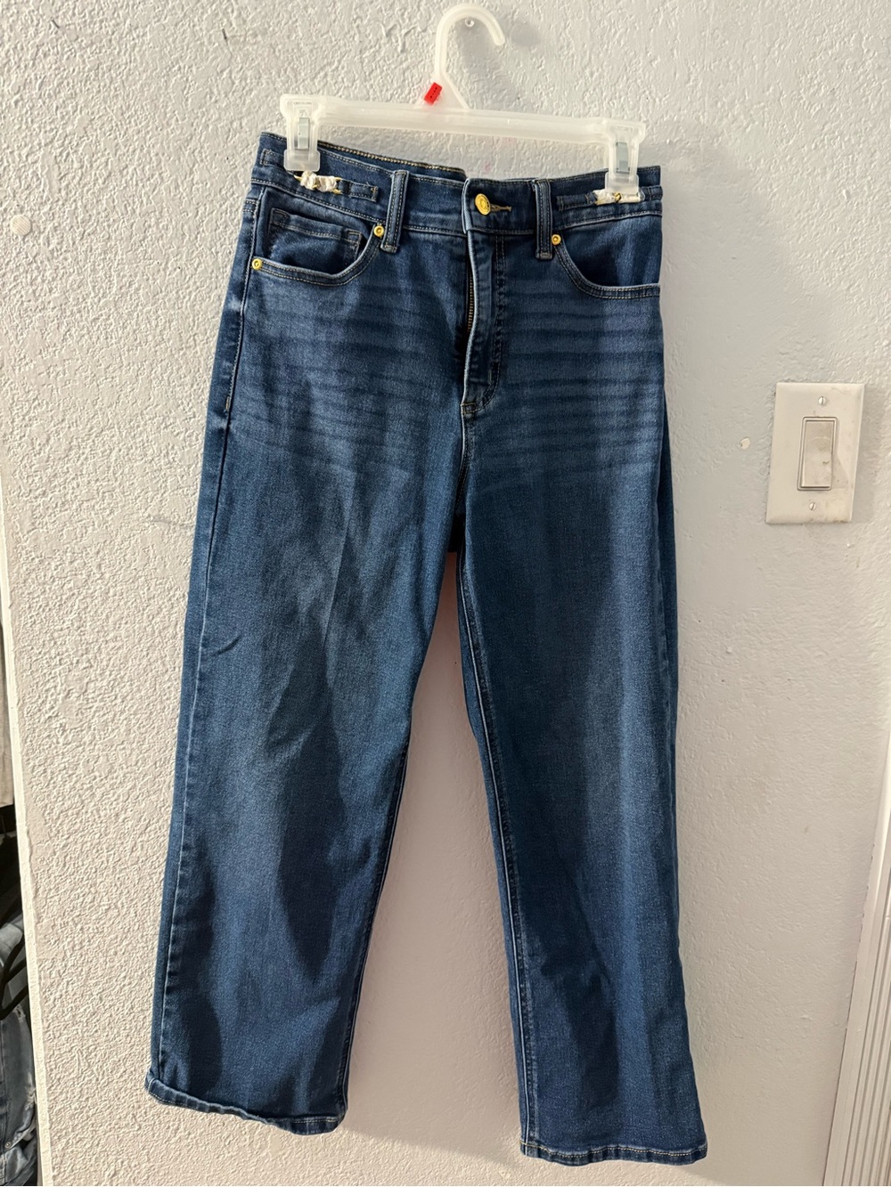 sofia by sofia vergara Men's Dark Blue Straight Jeans